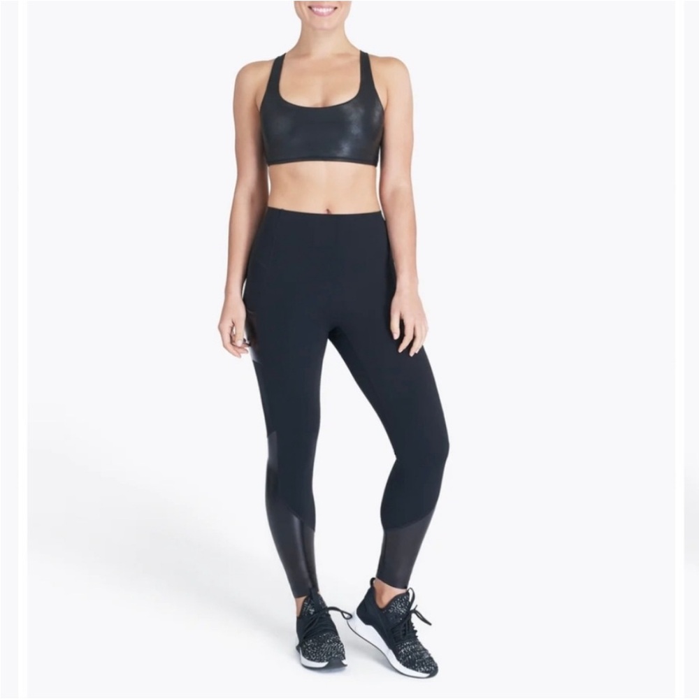 *NWT* Spanx Gloss Panel Legging - Picture 2 of 3